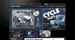 Desktop Screenshot of cyclepartstriumph.com